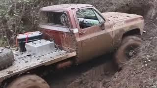 Flat Bed Squarebody Chevy Hill Climb