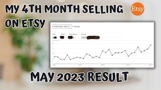 My May 2023 Etsy Result - 4th Month Selling on Etsy | Filipino Etsy Seller - Etsy Philippines