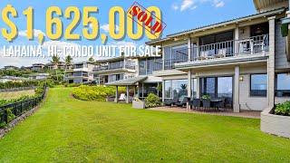 Maui Magnificent Real Estate Condo For Sale In Lahaina, HI, 500 Bay Dr. Real Estate VideoTour (SOLD)