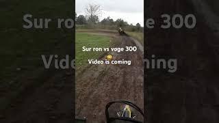 VOGE 300 Rally VS SUR RON ULTRA BEE