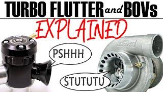 TURBO FLUTTER and BLOW OFF VALVES explained in DETAIL - BOOST SCHOOL #8