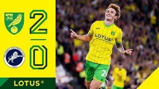 HIGHLIGHTS | Norwich City 2-0 Millwall | Josh Sargent at the double! 