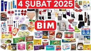 BİM 4 ŞUBAT 2025 | GİYİM TEMİZLİK KAHVALTILIK | BİM AKTÜEL ÜRÜNLERİ  İNDİRİMLERİ