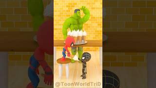  Spider man’s Sneaky Move—Hulk’s Vanilla Ice Cream Gone! 