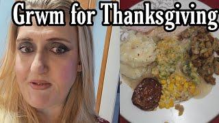 Charmakeupcorner  is live! Grwm for Thanksgiving.