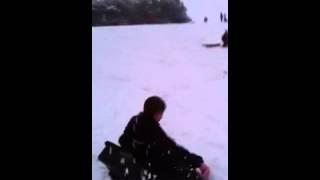 Sledging at Barr Beacon