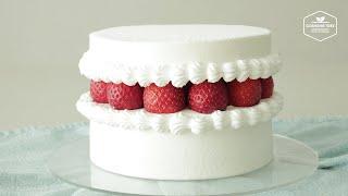 색다른 디자인으로 만드는 특별한 딸기 생크림 케이크 레시피 : Unique Strawberry Cake! A Soft&Tasty Recipe | Cooking tree