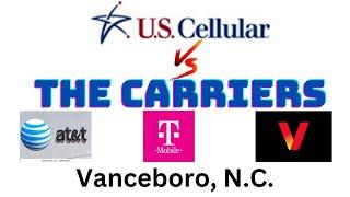 US Cellular Vs T-Mobile, Verizon, At&T | Cellular Network & Performance testing | Vanceboro, NC