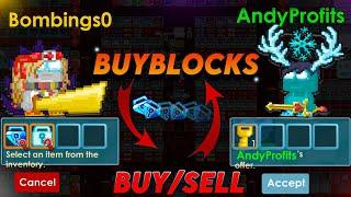 Growtopia | Buy/Sell (BUYBLOCKS) (54BGL to 120BGL) In 1 Video!