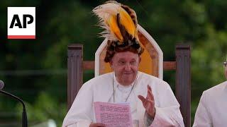 Pope Francis visits remote jungles of Papua New Guinea