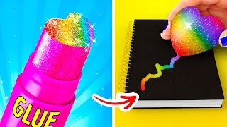 Wow! Easy Rainbow School DIYs and Crafts 