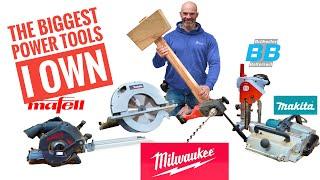 TOP 5 MASSIVE Woodworking Tools! Too big for DIY?