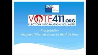 LWV Vote411 Tutorial