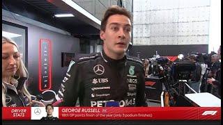 George Russell Reflects on Strong P4 Finish | Brazil GP 2024 Post-Race Interview