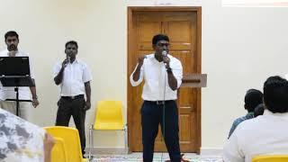 Pr. Lordson Antony - Yeshu Oru Vathil Thuranal   MPF Sohar 2018 live