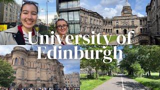 Tour of University of Edinburgh | A trip down memory lane