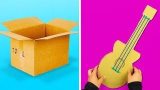 13 FUN AND SIMPLE CRAFTS YOU CAN MAKE WITH CARDBOARD