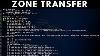 DNS Zone Transfer Tutorial - Dig, Nslookup & Host