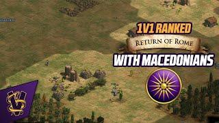 1v1 Ranked RoR AoE1 with Macedonians