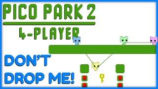 DON'T DROP ME!! - PICO PARK 2 (4-Player PC Gameplay)