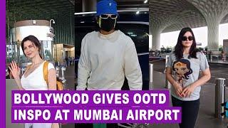 Tinsel town stars give OOTD inspo at Mumbai airport | Bollywood News | Entertainment News