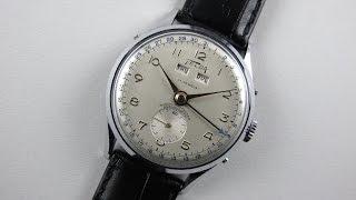 Chrome and Steel Telda vintage wristwatch, circa 1950