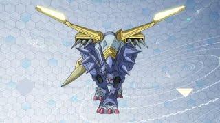 WereGarurumon Mega Digivolve To... MetalGarurumon! (Tri.)