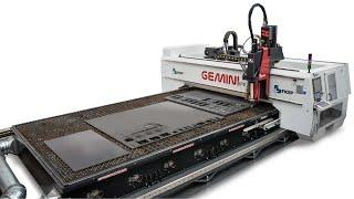 Unique and versatile plate processing with the FICEP Gemini HPE