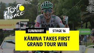 #TDF2020 - Stage 16 -  Kämna takes his first grand tour win !