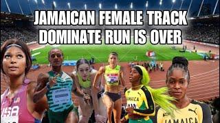 Jamaican Female Track Dominate Run Is Coming To A End By The Americans ‼️