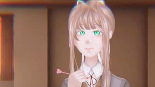 (flash warning) - Monika's verse from YANDERE CYPHER animated