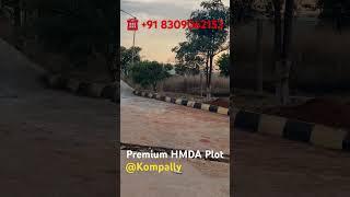 Premium HMDA Plot for Sale at Kompally in a Gated Community Project,JB Gangasthan’s GAGANVIHAR #hmda