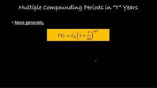 Multiple Compounding Periods in MULTIPLE Years