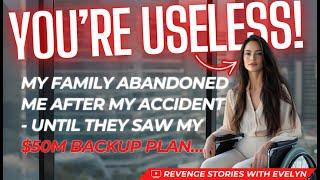 My Parents Called Me ‘Useless’ After My Accident — Until They Saw My $50M Backup Plan…