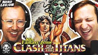 CLASH OF THE TITANS (1981): Greek mythology and mechanical owls in 80s fantasy - Nerd Legion Ep 45