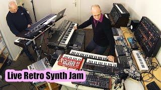 Live Retro Synth Jam (Back to the future of 1973 Berlin School of Electronic Music)