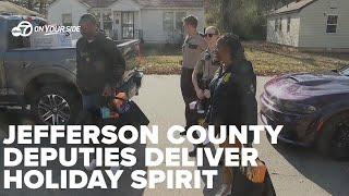 Jefferson County Sheriff's Office delivers toys and Christmas cheer to the homes of those in need