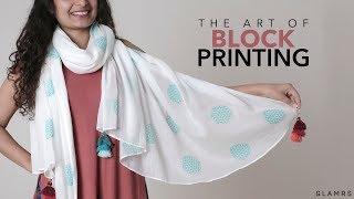 DIY: Block Printing At Home | Fabric Printing Technique