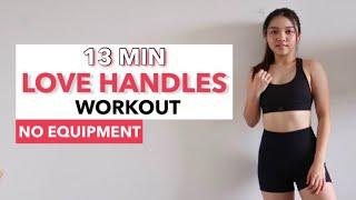 13 MIN LOVE HANDLES (aka SIDE ABS, OBLIQUES, MUFFIN TOP) WORKOUT | No Equipment ~ Jacey Yaw