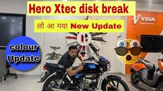 2024 New Hero Splendor + Xtec  Disc Brake Color update | detailed review