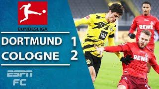 Borussia Dortmund suffers SHOCK defeat vs. Cologne | ESPN FC Bundesliga Highlights