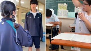 [Tiktok Japan] High School Life 日本の高校の編集Tiktok| Japanese Highschool