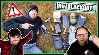 Taugt das was?! 9 Gadgets für SURVIVAL beim BLACKOUT!  | Naturensöhne reagieren