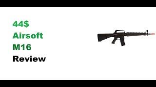 BBTac 44$ M16 airsoft gun review