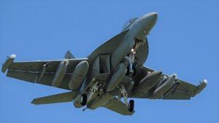 RAAF Super Hornets at  Williamtown airbase