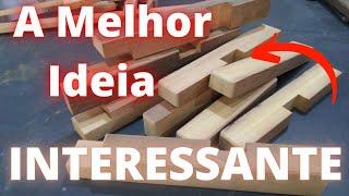 Como Fazer um Banquinho de Madeira  que Dura no Mínimo uns 100 anos _ Marcenaria Faça Você mesmo