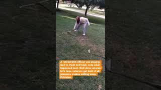 Poisonous snake at Pindi Golf Club.
