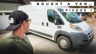 I Bought a Van... Custom Campervan Build Begins