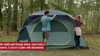 How to Set Up Your Coleman SkyDome 8-Person Tent for Family Camping