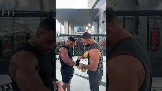 Ashton Hall training with Zaid Khan in TKMMAFIT Dubai #boxing #dubai